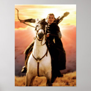 LEGOLAS GREENLEAF™ op Horseback Poster