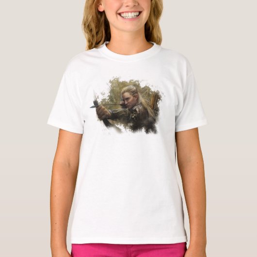 LEGOLAS GREENLEAF™-schets T-shirt (Voorkant)