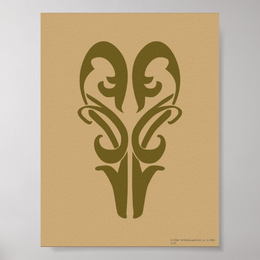 LEGOLAS GREENLEAF™-symbool Poster (Voorkant)