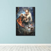 LEGOLAS GREENLEAF™, TAURIEL™ en Thranduil Canvas Afdruk (Insitu (Houten vloer))
