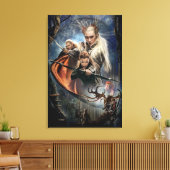 LEGOLAS GREENLEAF™, TAURIEL™ en Thranduil Canvas Afdruk (Insitu (Woonkamer))