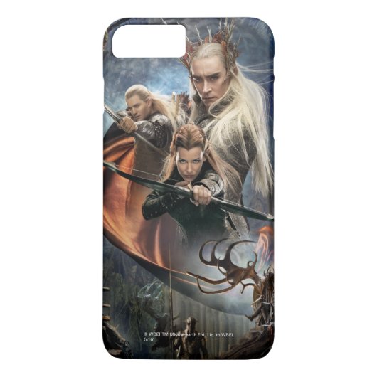 LEGOLAS GREENLEAF™, TAURIEL™ en Thranduil Case-Mate iPhone Case (Achterkant)