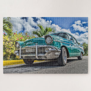 Legpuzzel met Oude Auto