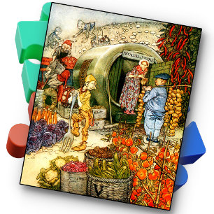 LEGPUZZEL - Moestuin - Vintage