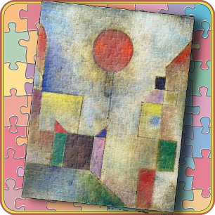 LEGPUZZEL - "Rode ballon" - Paul Klee - 11x14