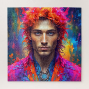 Legpuzzel sets van een Man portret