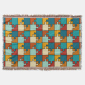 legpuzzel stukjes Patroon Deken (Voorkant)