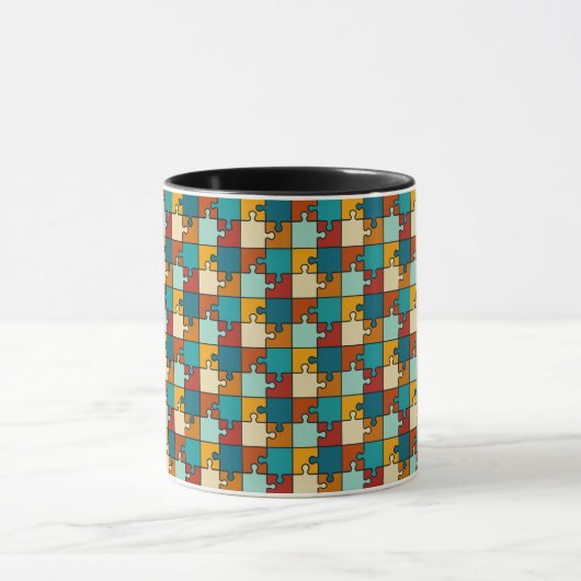  legpuzzel stukjes Patroon Mok (Midden)