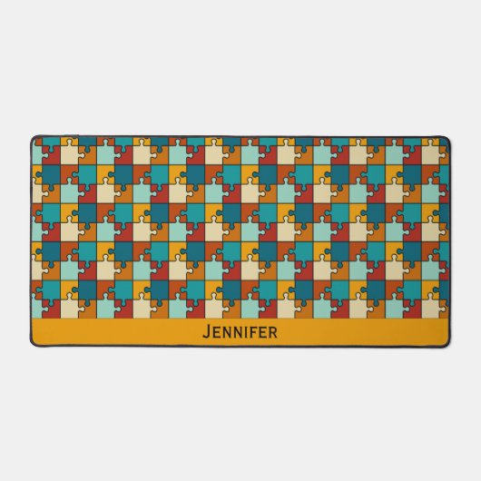 legpuzzel stukjes Patroonnaam Bureaumat (Voorkant)