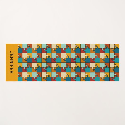 legpuzzel stukjes Patroonnaam Yogamat (Voorkant (horizontaal))