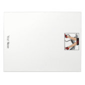 Legs Art Deco Women Greyhound Whippet Dog R Notitieblok (Voorkant)