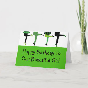 Legs van de Ierse Stepdancers Kaart