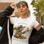Leguaan die Moerasbewoner Rock & Roll Serenade Spe T-shirt