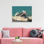 Leguaan op St. Thomas Canvas Afdruk (Insitu (Woonkamer))