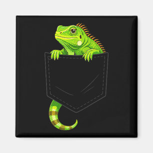 Leguaankostuum reptiel hagedis halloween mannen ki magneet