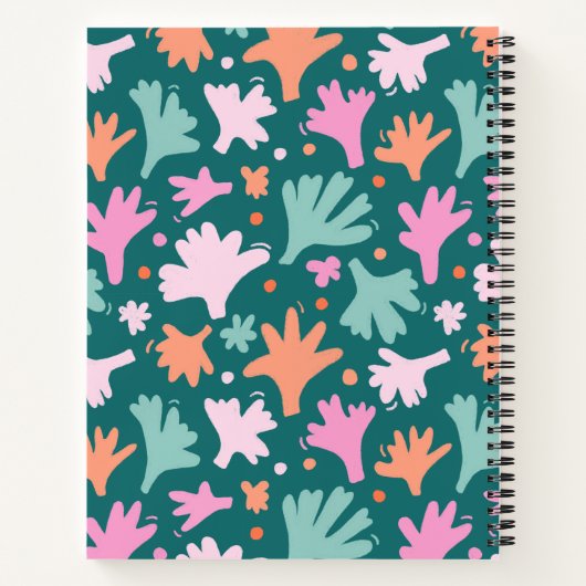 Légumes Abstraits Nom Carnet de recette (Dos)