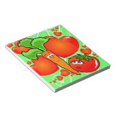 Légumes en amour, bloc-notes (Incliné)