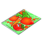 Légumes en amour, carnet (Côté gauche)