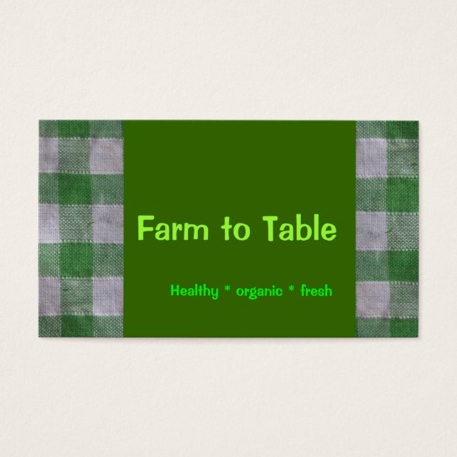 Légumes frais (Devant)
