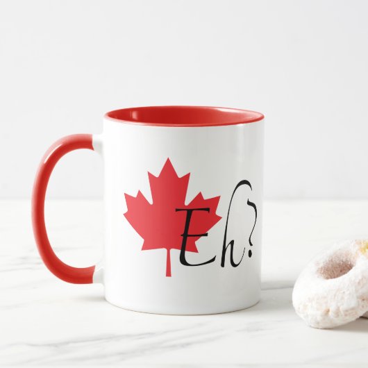 L'EH CANADIEN ? COMBO MUG (Avec donut)