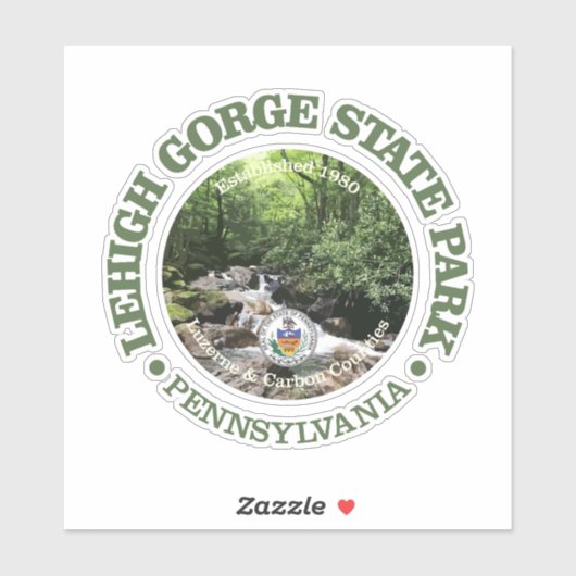 Lehigh Gorge SP Sticker (Vel)