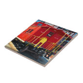 Lehigh/NE Caboose 583 Tegeltje (Zijkant)