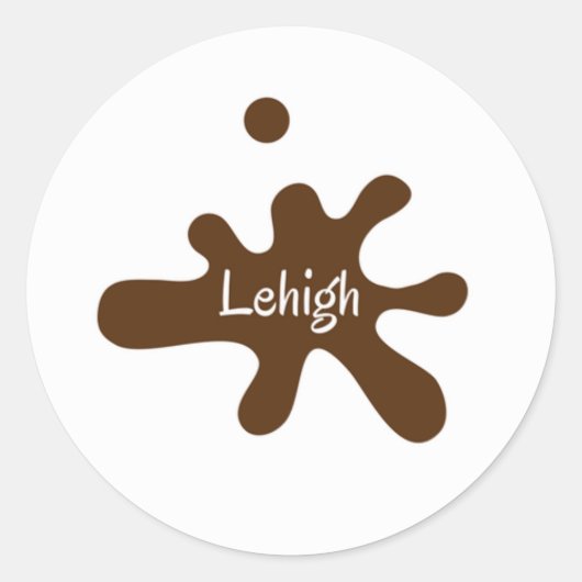Lehigh University Sticker (Voorkant)