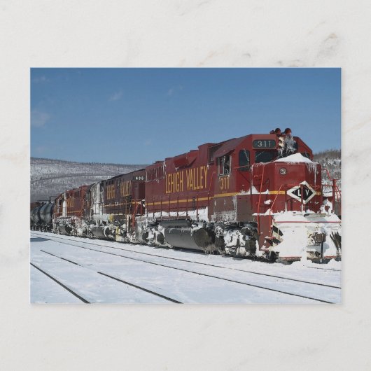 Lehigh Valley, EMD Briefkaart (Voorkant)