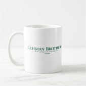Lehman Brothers Employé du mois Mug (Gauche)