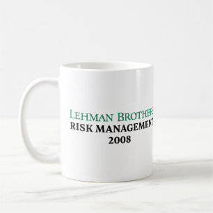 Lehman Brothers Risicobeheer 2008 Koffiemok