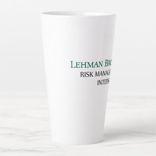 Lehman Brothers Risicobeheer Intern Mokken (Voorkant)