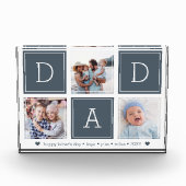 Lei Grijs | DAD Colorblock Collage Fotoblokken (Voorkant)