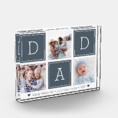 Lei Grijs | DAD Colorblock Collage Fotoblokken (Links)