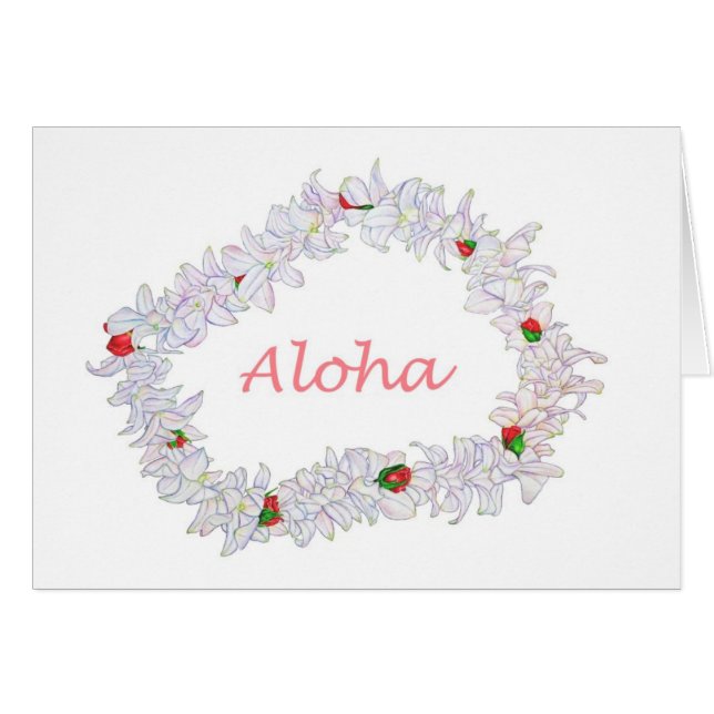 Lei van Aloha (Voorkant Horizontaal)