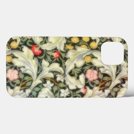 Leicester  Floral Case-Mate iPhone Case (Achterkant (horizontaal))