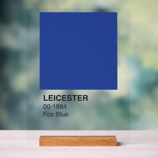 Leicester Fox Blue - Arrière - plan clair (Neutre)