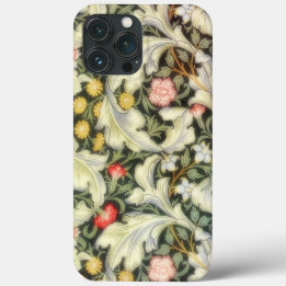 Leicester Green Floral iPhone 13 Pro Max Hoesje