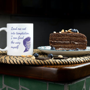 Leid me niet in Temptation Funny Quote Koffiemok