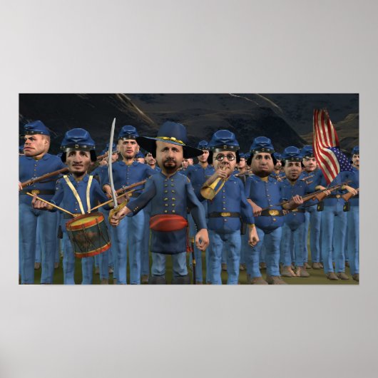 Leidend de lading - Klein Poster (Voorkant)