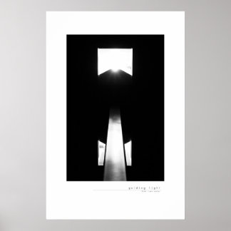 Leidend licht poster