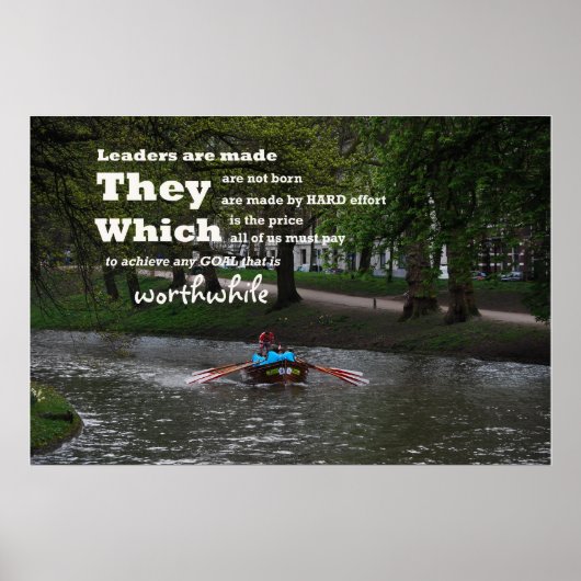 Leider Poster (Voorkant)