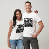 Leider Tenzij Het Donker Grappig Tshirt (Unisex)