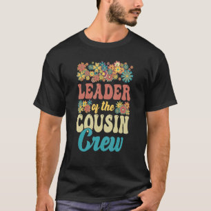 Leider van de neef-booreiland zonnebloem-roovy t-shirt