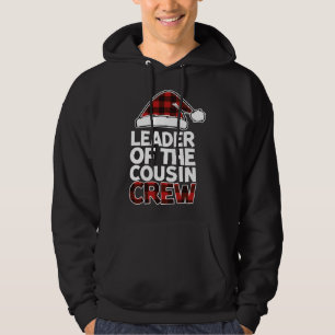 Leider van de Neef Crew met kerstbuffels Red Pl. Hoodie