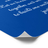 Leider van ons - Wereldvredesgebed Poster (Hoek)