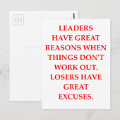 LEIDERS BRIEFKAART (Voorkant / Achterkant)