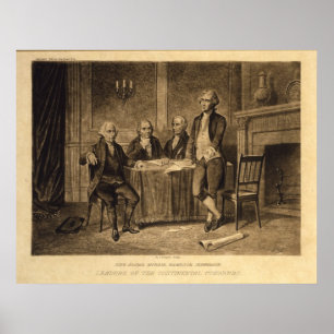 Leiders van het continentale Congres van Tholey Poster