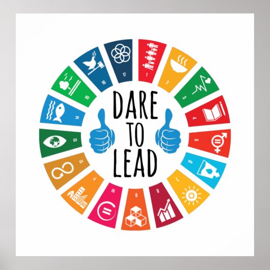 Leiderschap: Dare to lead Poster (Voorkant)