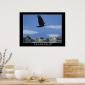 LEIDERSCHAP ~ Eagle Smaller Motivatie Poster (Keuken)