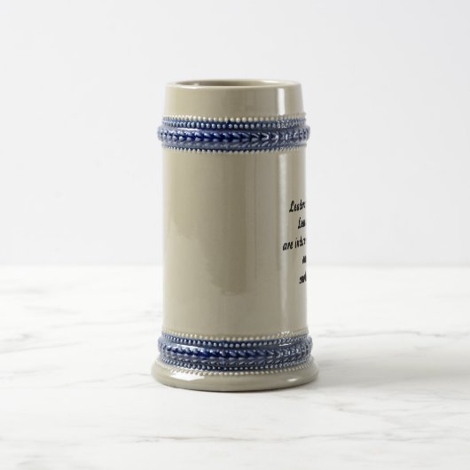 Leiderschap en het leren Beer Stein Bierpul (Center)